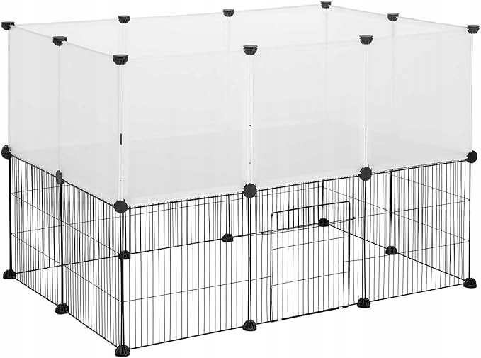 Wybieg dla królików, szczeniaków Eugad 72 x 107 x 72, podwyższenie