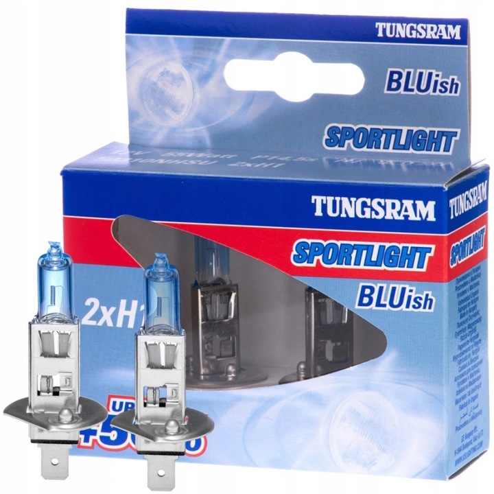 

Żarówki H1 Tungsram Sportlight Bluish +50% 4000K