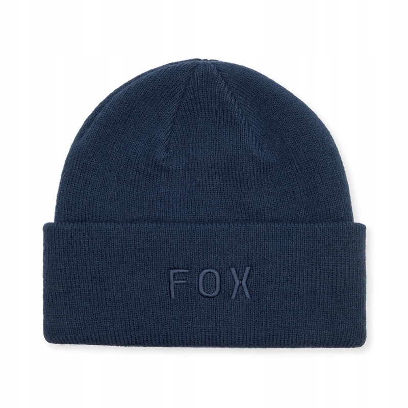 Čepice Fox Wordmark Beanie Midnight Os (os)