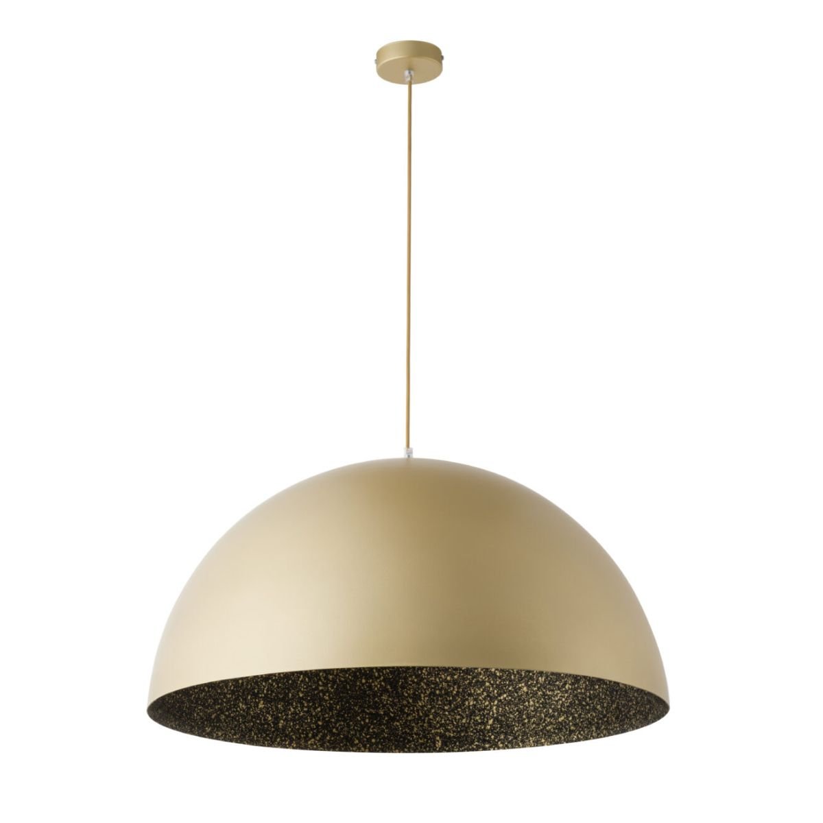 Zlatá závesná lampa v tvare kupoly Sfera 35 32296 Sigma Lighting