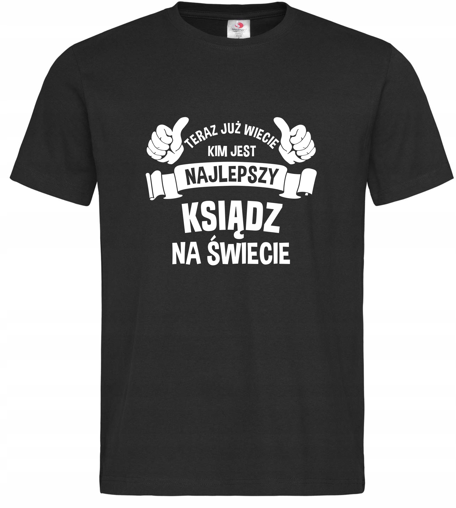 

koszulka Najlepszy Ksiądz śmieszny nadruk XL