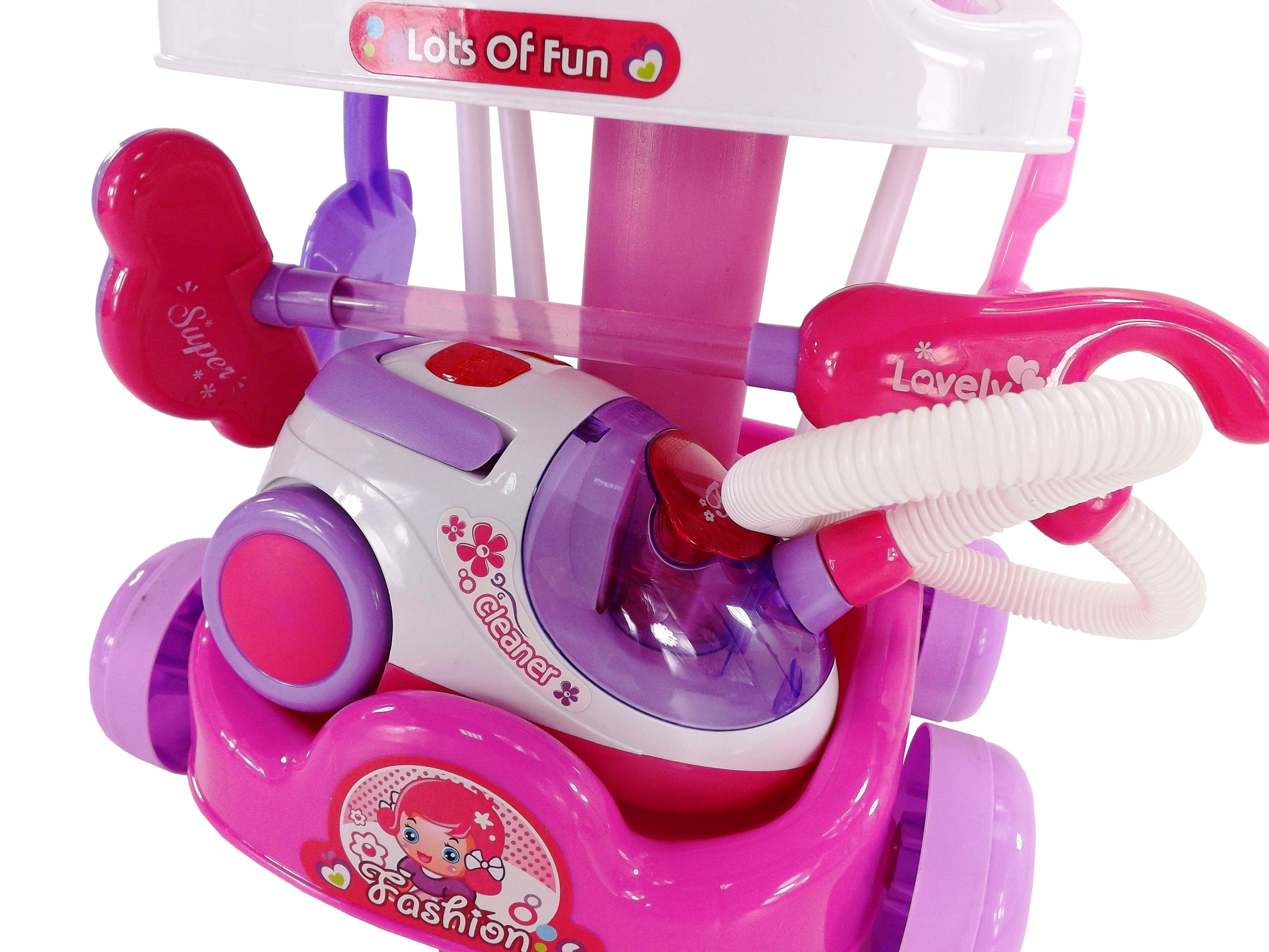 ŚLICZNY ZESTAW DO SPRZĄTANIA ODKURZACZ BATERI 5952 Baterie 3xAA brak w zestawie