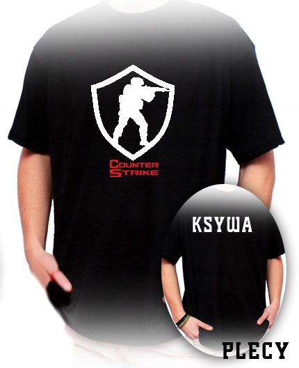 

3 Counter Strike Koszulka Cs Go Prezent Ksywa L