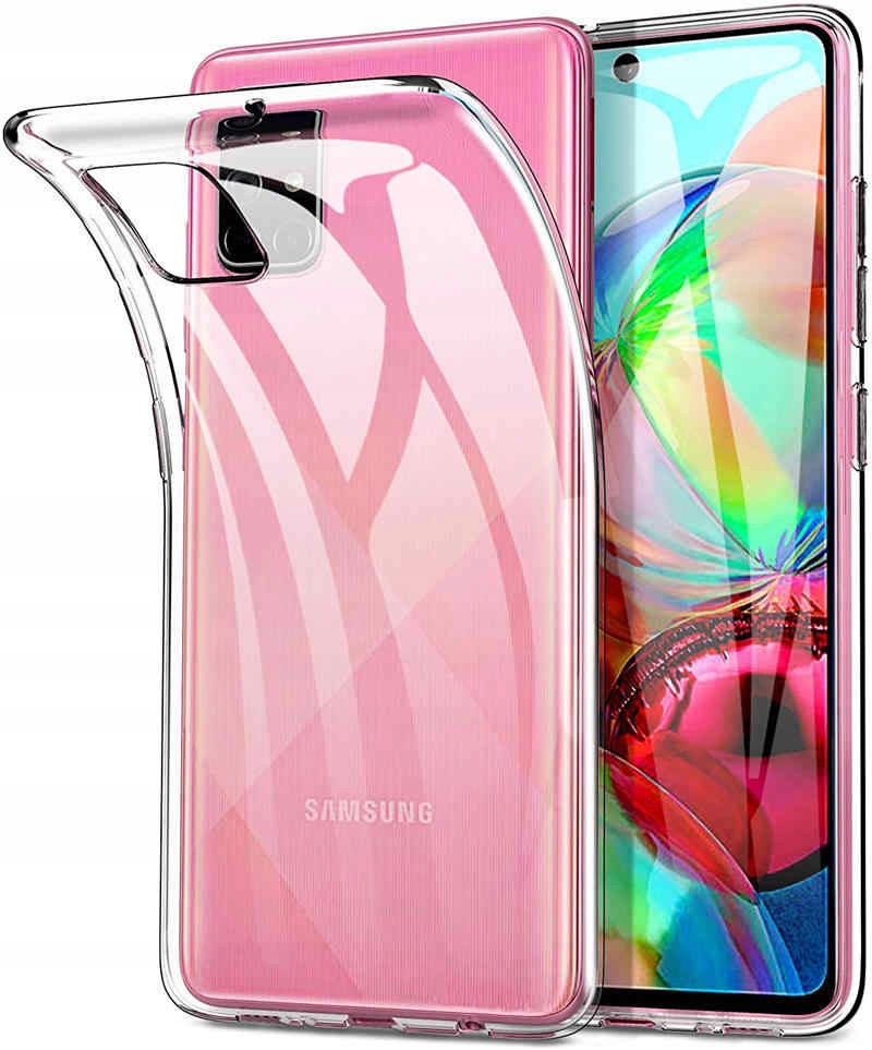 

Etui Do Samsung Galaxy A71 Clear Case Szkło 5D