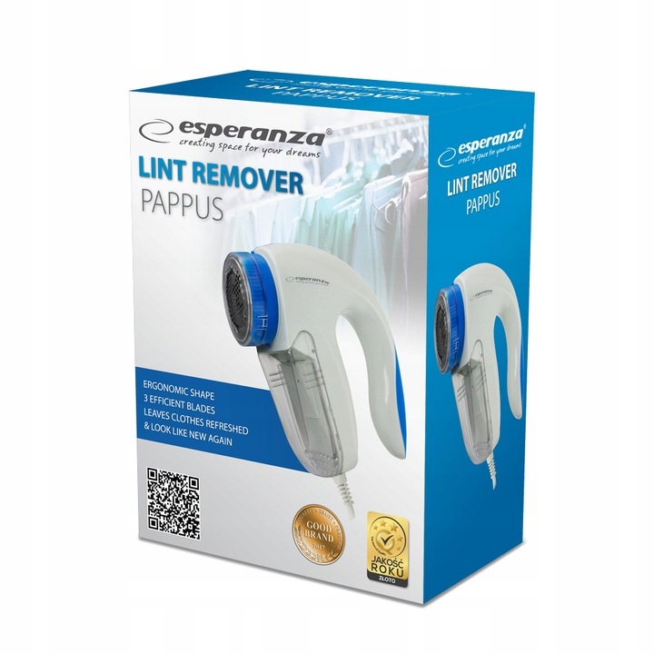 DUZA GOLARKA DO UBRAŃ SWETROW TAPICERKI SIECIOWA ( Kolor dominujący biały