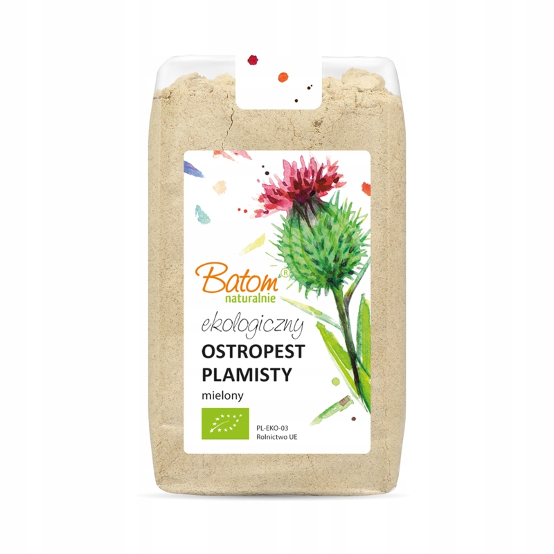 

Ekologiczny Ostropest Plamisty Mielony 250G