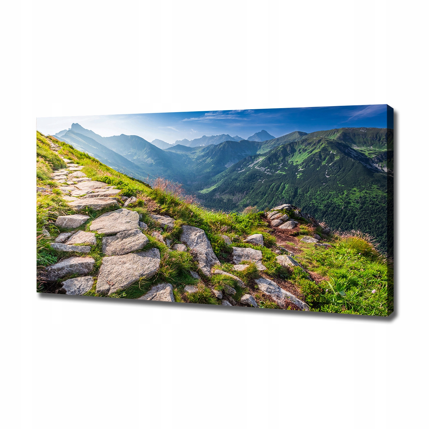 

Foto obraz na płótnie Wschód słońca Tatry 120x60cm