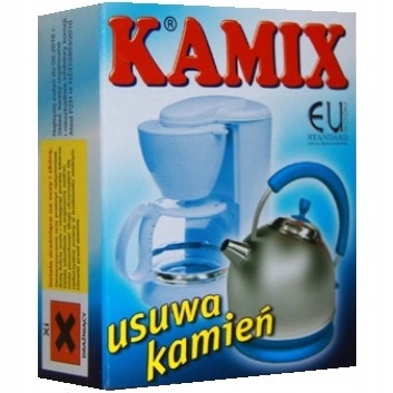 

Odkamieniacz Kamix 150g do czajników i ekspresów