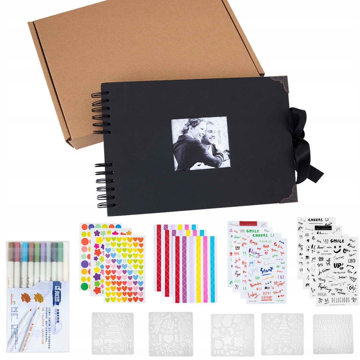 Album Pro Scrapbooking Fotografií Sešit 40 Listů A4 Foto Diy