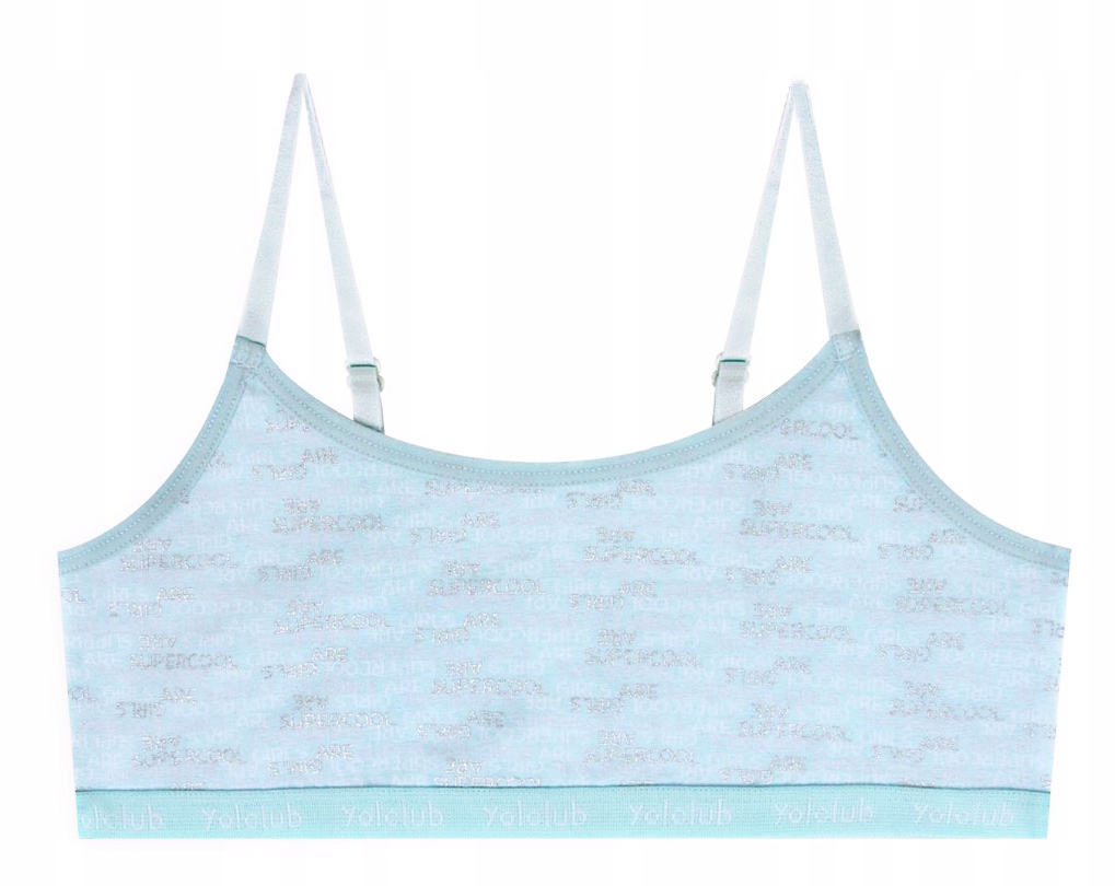 Yo! BAWEŁNIANY STANIK TOP MŁODZIEŻOWY 158-164 L