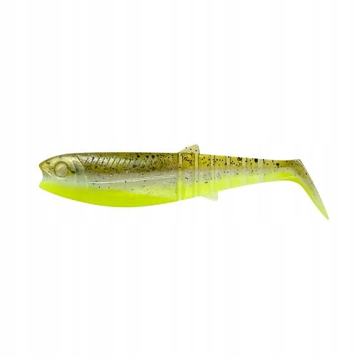 Cannibal Shad 6.8CM 3G Green Pearl Yellow
