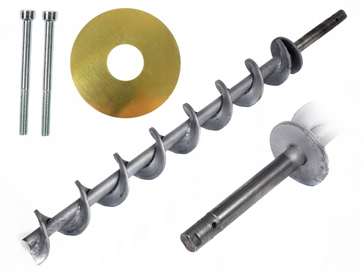 Ślimak żmijka do podajnika kotła pieca palnika Retortowy 38-50 kW 90 cm