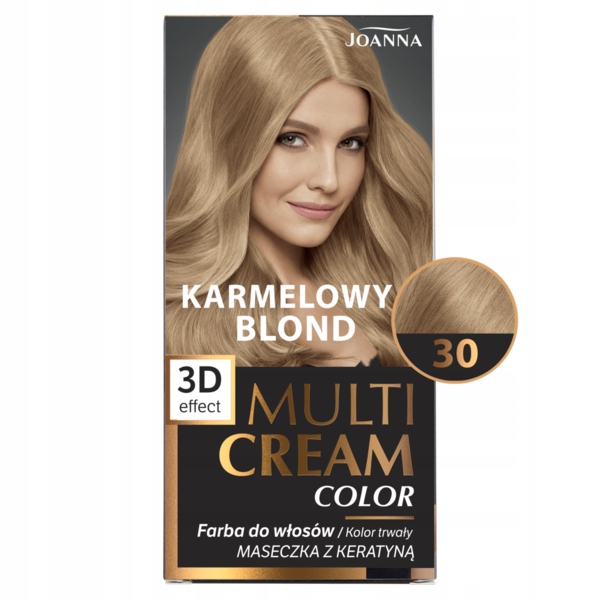 

Joanna farba do włosów karmelowy blond 30