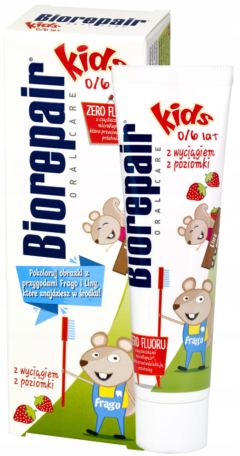 

Biorepair Kids Pasta Dla Dzieci Poziomka 50ML