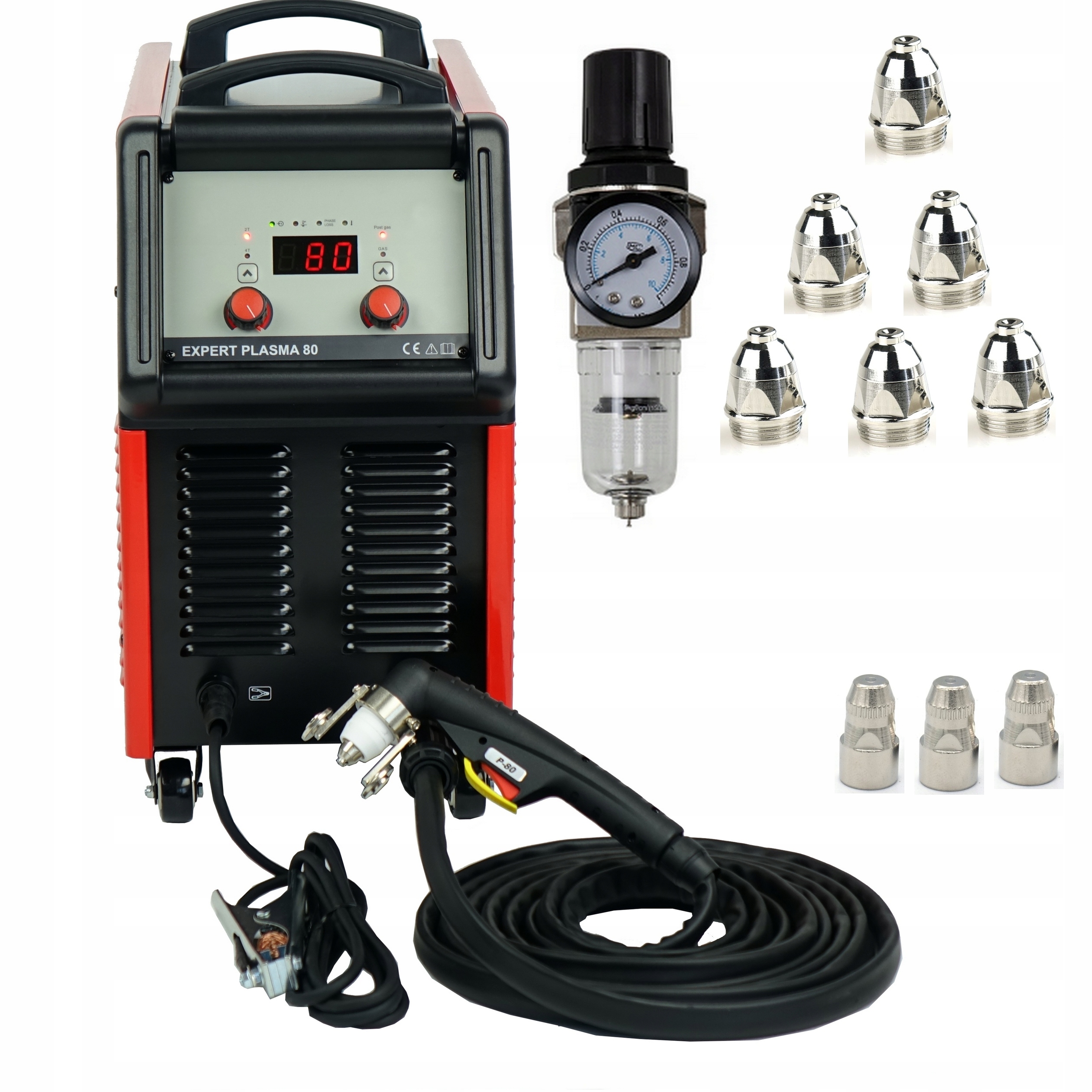 Ideal Przecinarka Plazmowa Expert Plasma 80 Hf Plazma 40 mm