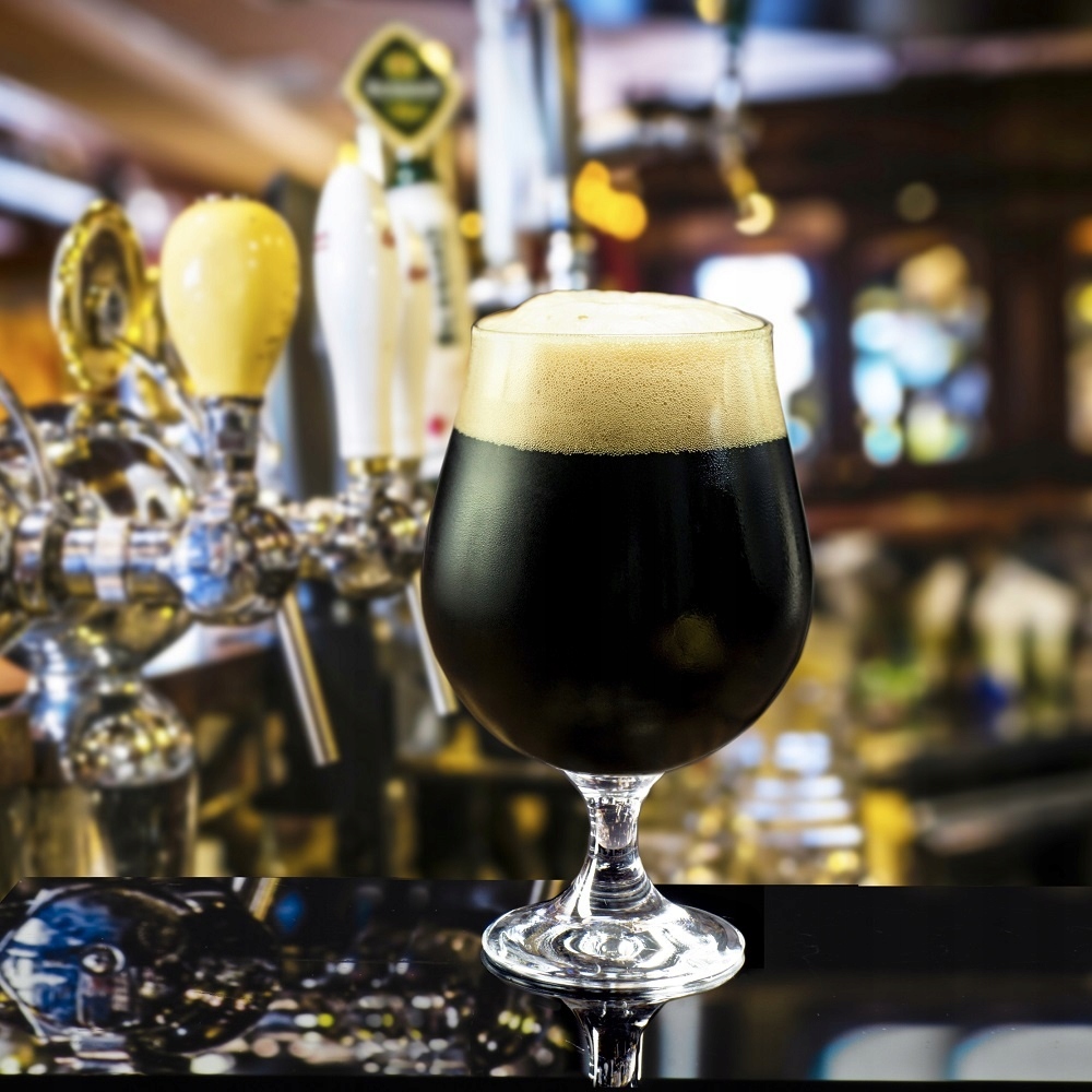 Pokale do piwa ciemnego Elite KROSNO 6x 500ml Linia Elite