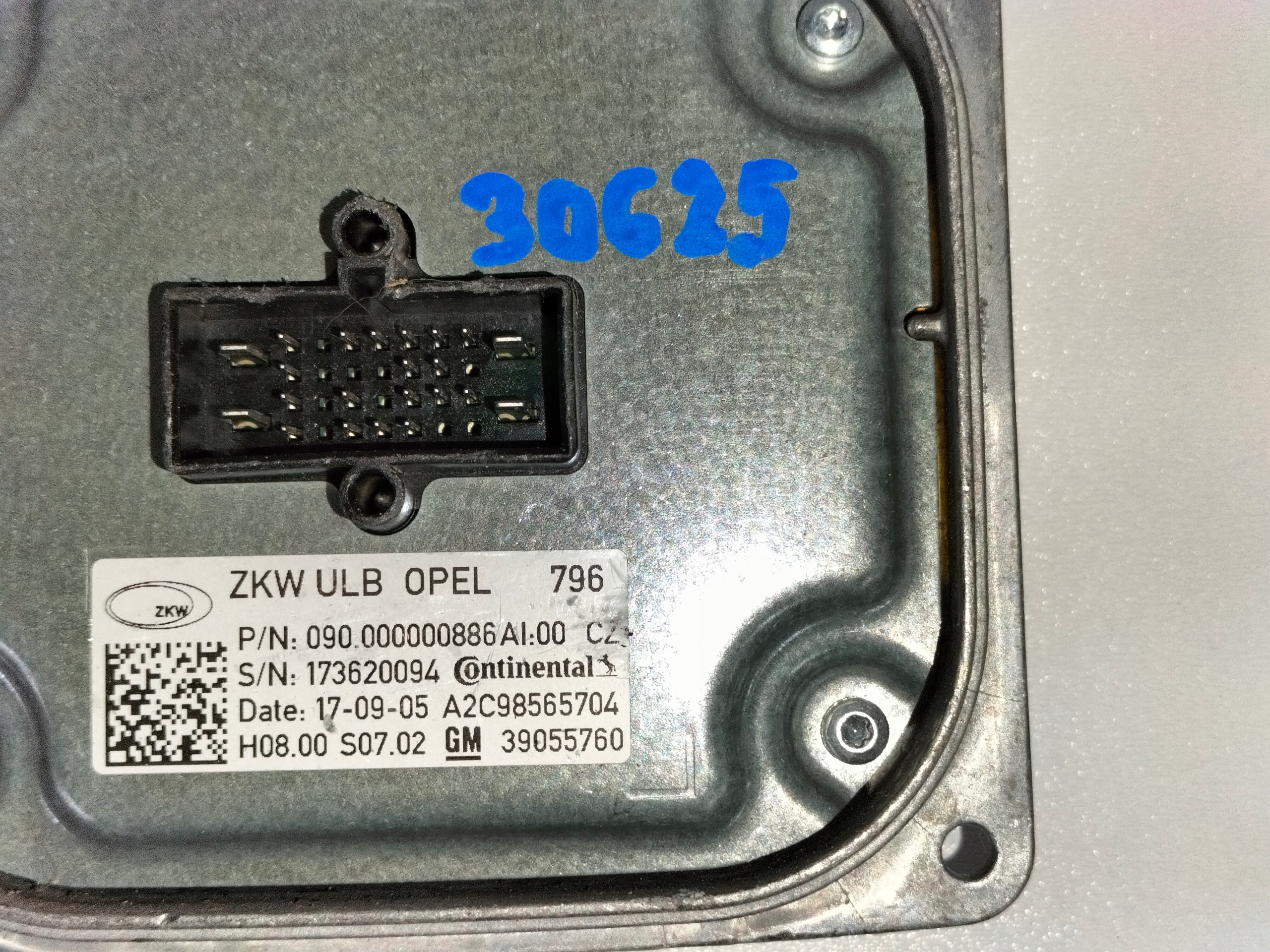 control unit module LED OPEL ASTRA K 15