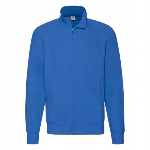 

Bluza męska lekka Sweat Jacket FruitLoom Blue XL