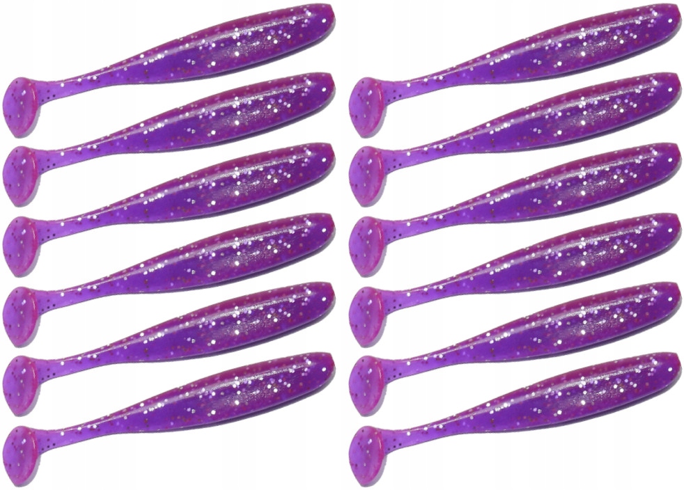 Keitech Easy Shiner 2' 5cm Purple Chameleon 12 szt