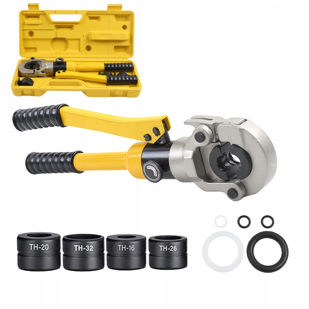 Hydraulické krimpovací kleště Th Ø16-32 mm Trubky Kontur