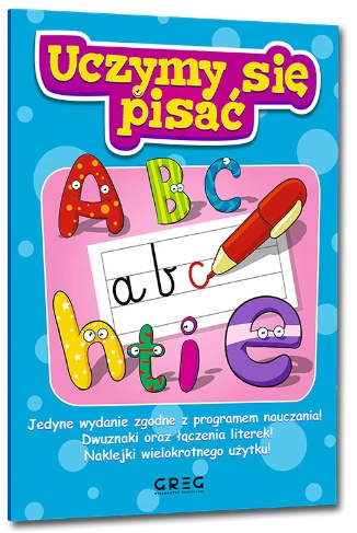 

Uczymy się pisać Miękka oprawa Greg
