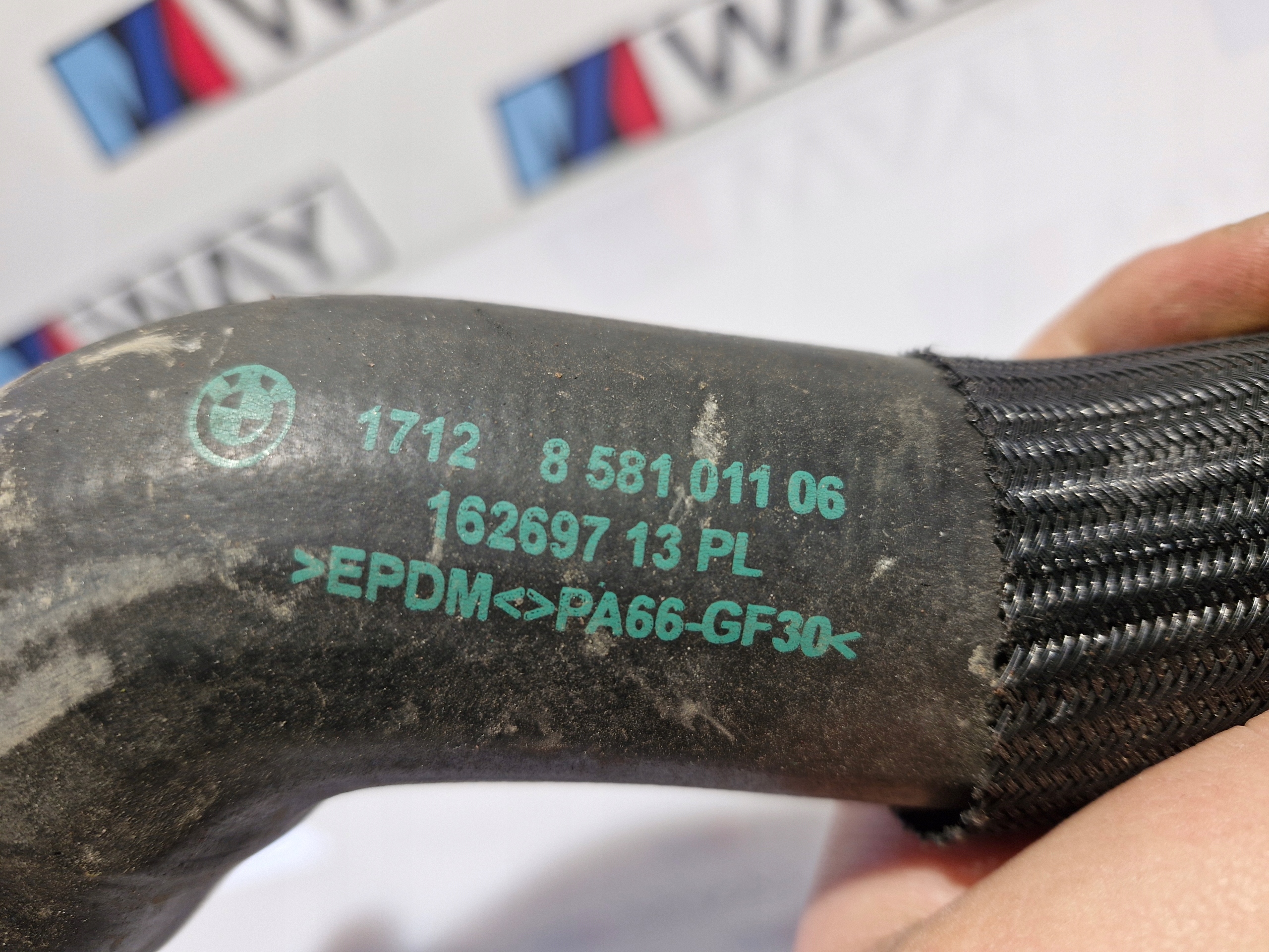 BMW 3 G20 G21 cijev prijenos crijevo vode 8581011
