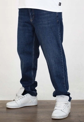 Kalhoty I8 Denim BOY64 modré a hnědé