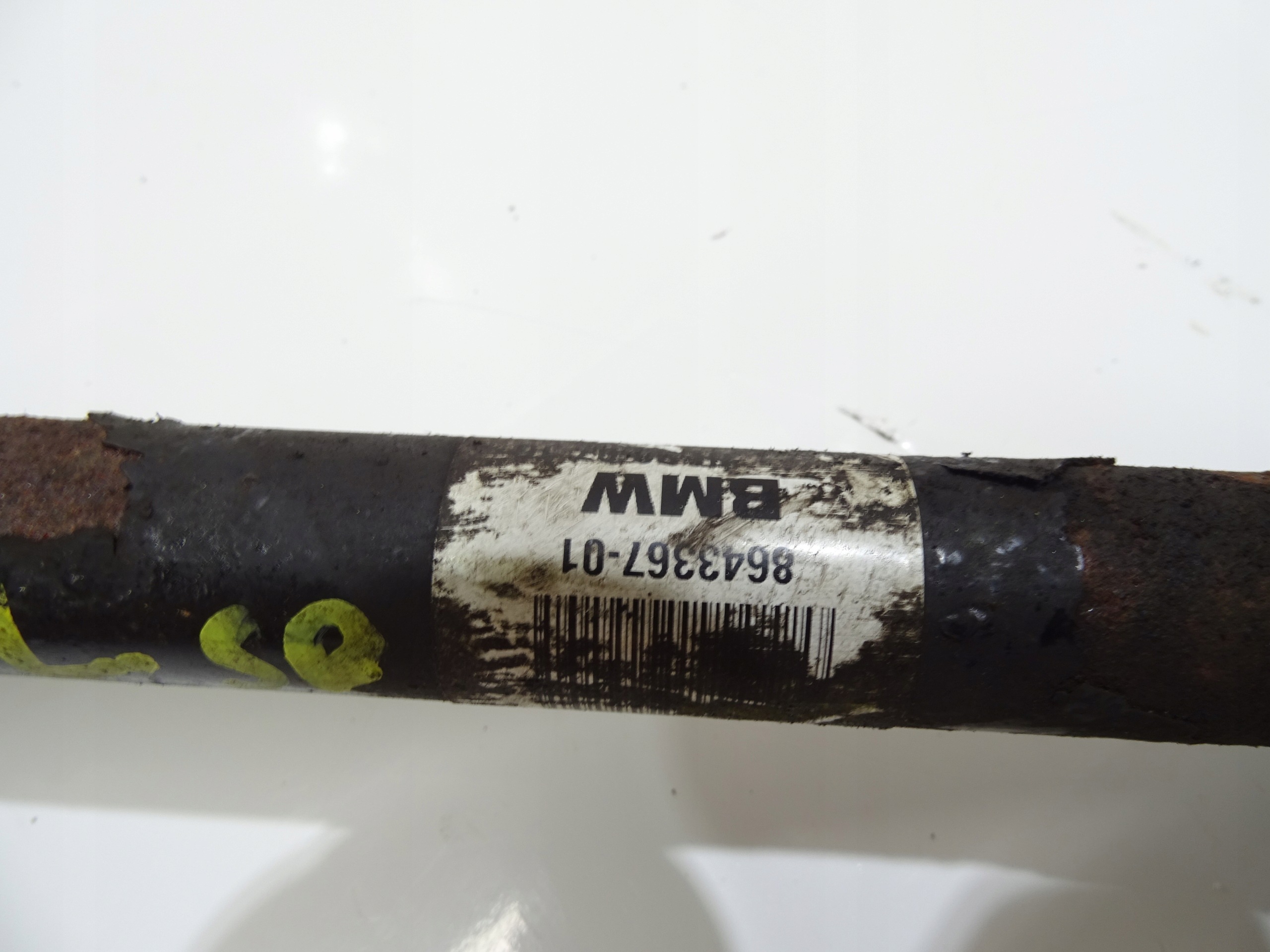 semi-axis left front BMW X1 F48 B47C20A 8643367 MANUAL