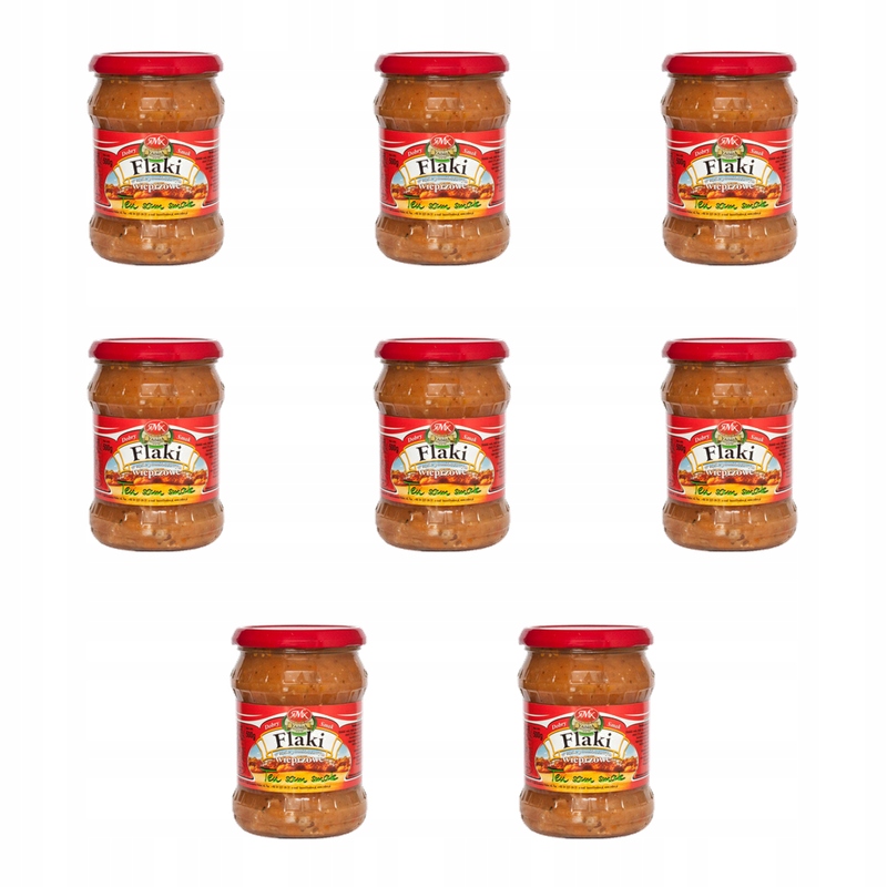 Yabra Flaki wieprzowe w sosie pomidorowym 500g X8