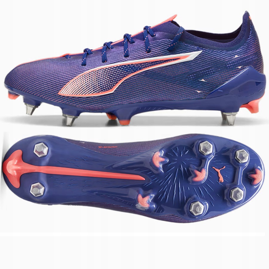 Buty Puma Ultra 5 Ultimate MxSG 107883-01 niebieski 42 1/2