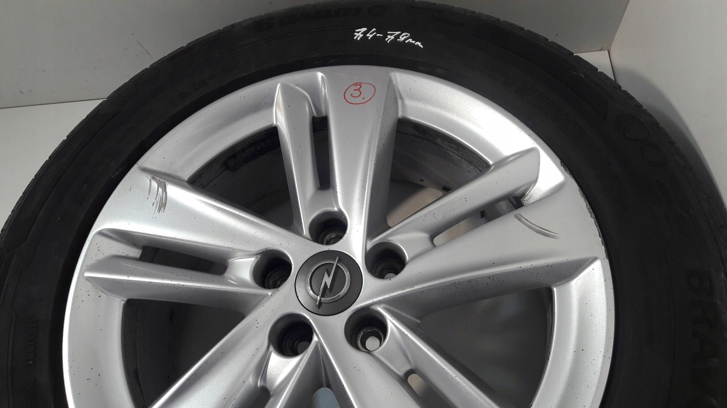 Opel Grandland X discs aluminium R17 00518C12