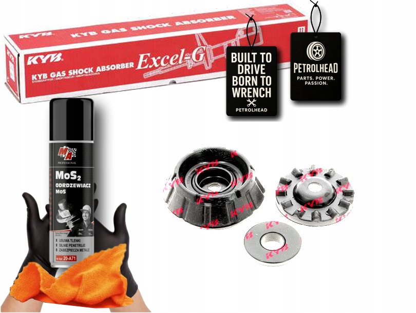 Polštář Tlumiče Přední L/p Kia Soul I 1.6 1.6D 0 #Petrolhead Pro+ Kit1