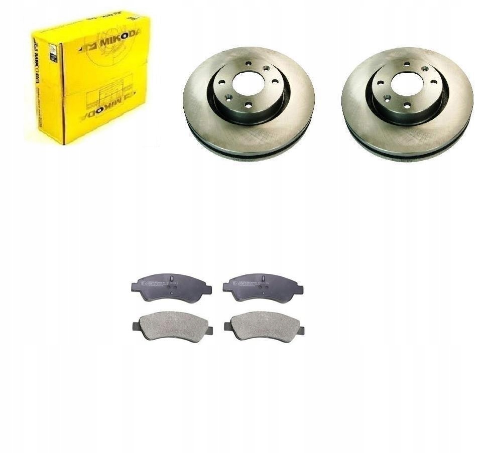 

Tarcze Klocki Citroen C4 I 2004- Przód 266mm Kpl