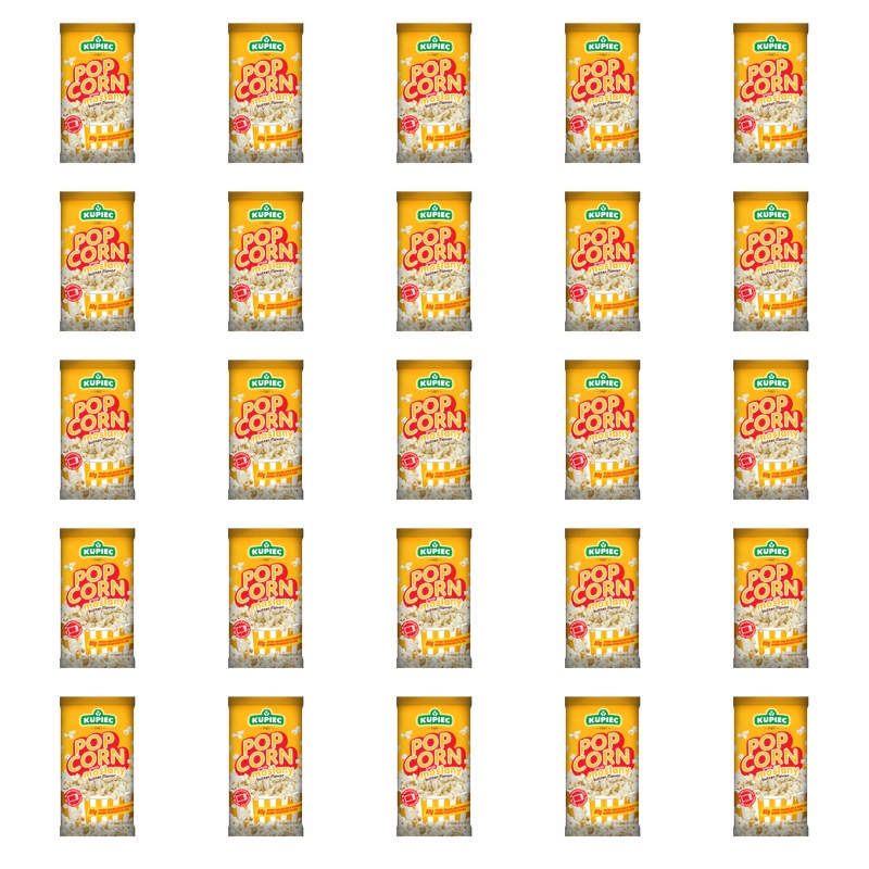 Kupiec Popcorn s máslovou příchutí 80 g X25