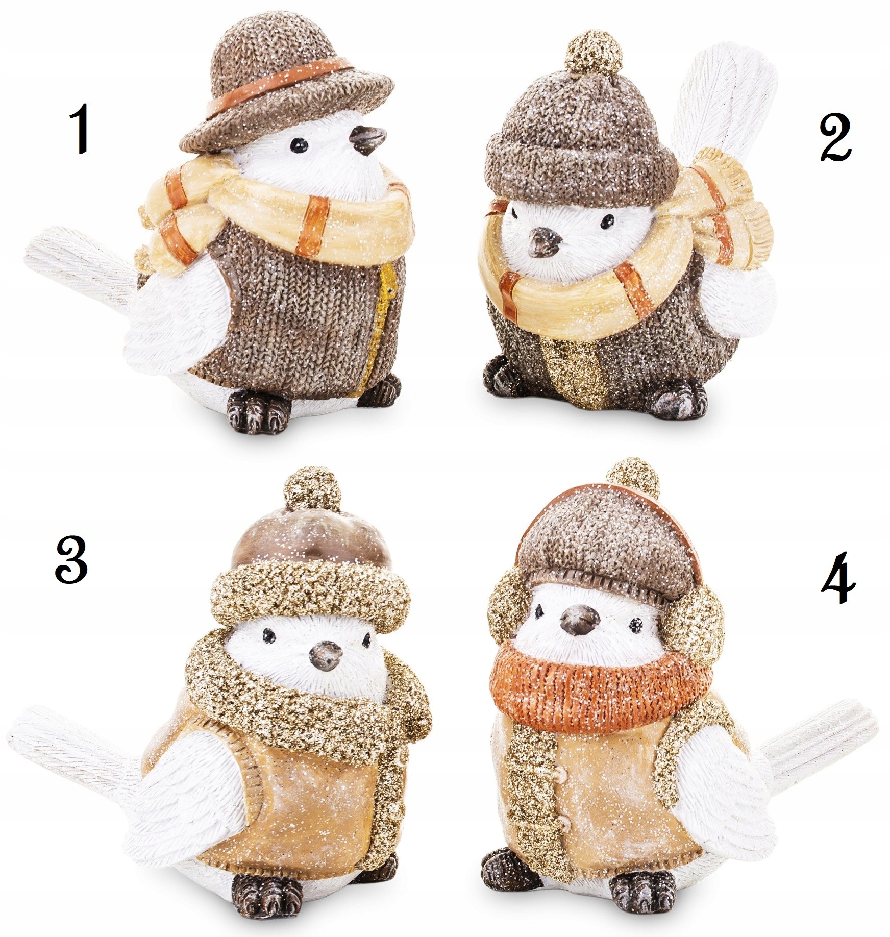 

Figurka ptaszek zimowy świąteczny 11cm