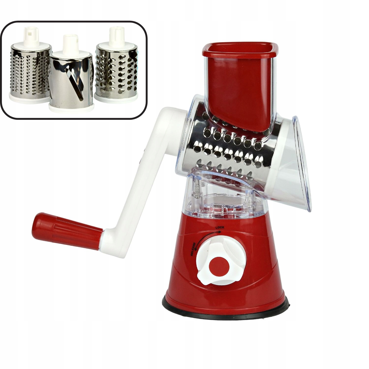 

Tarka do sera, owoców, warzyw, szatkownica 3w1.