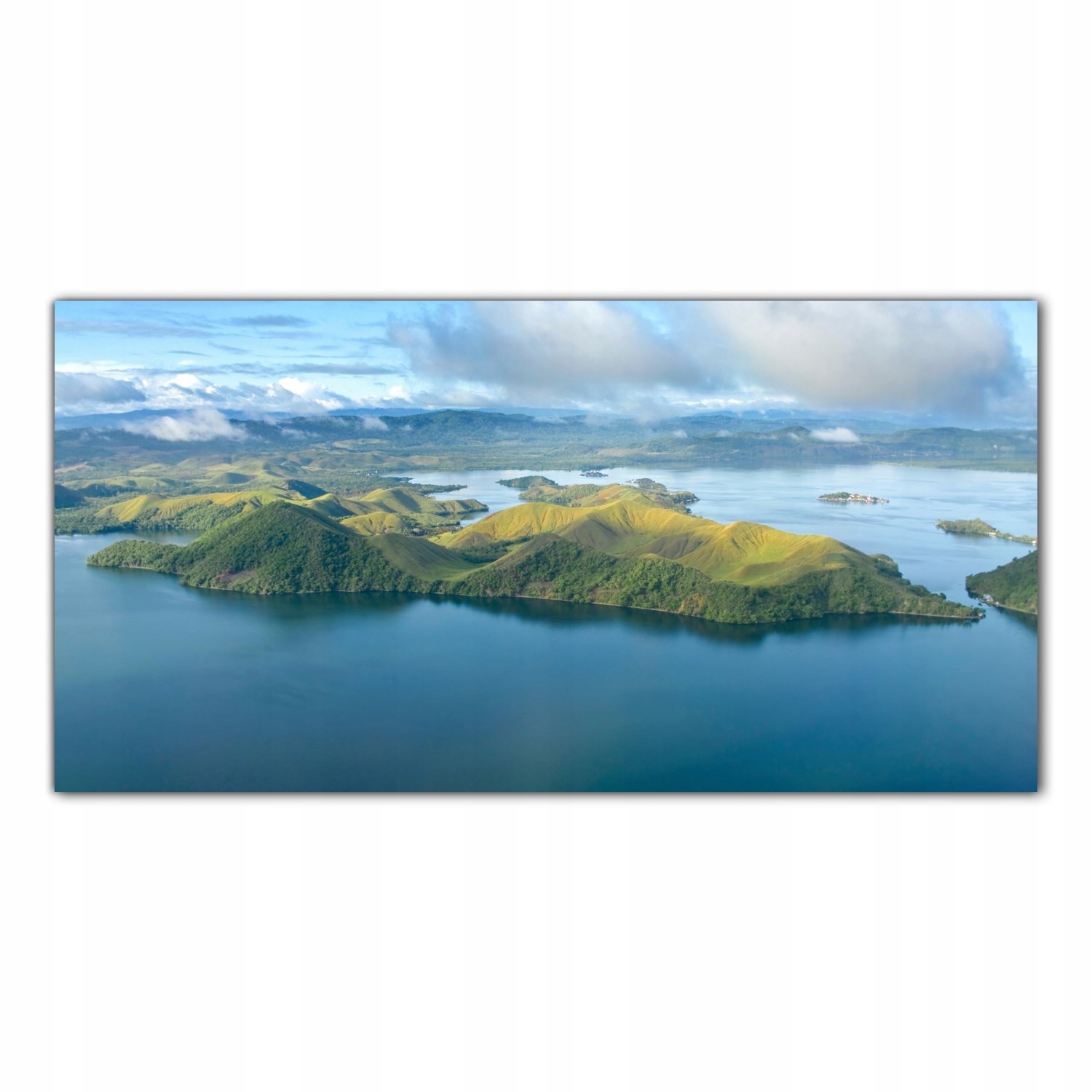 Pobřeží Krajina 100x50 Kuchyňské skleněné panely