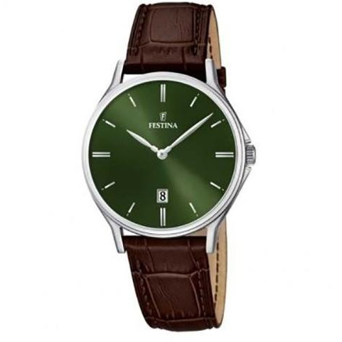 Pánské Hodinky Festina F16745-6 hnědé