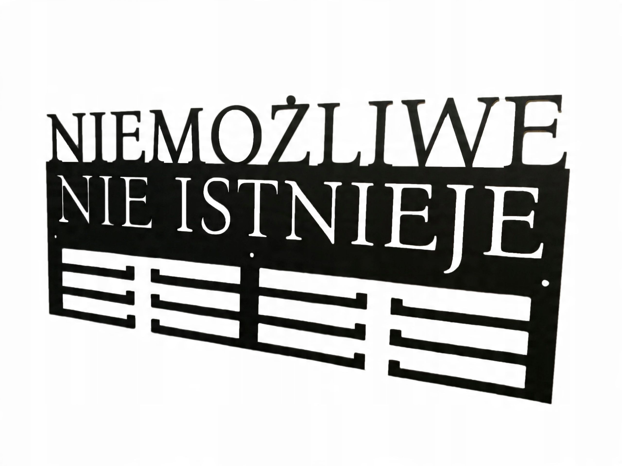 

Wieszak Na Medale Medalówka Czarny Hdf 60CM Duży