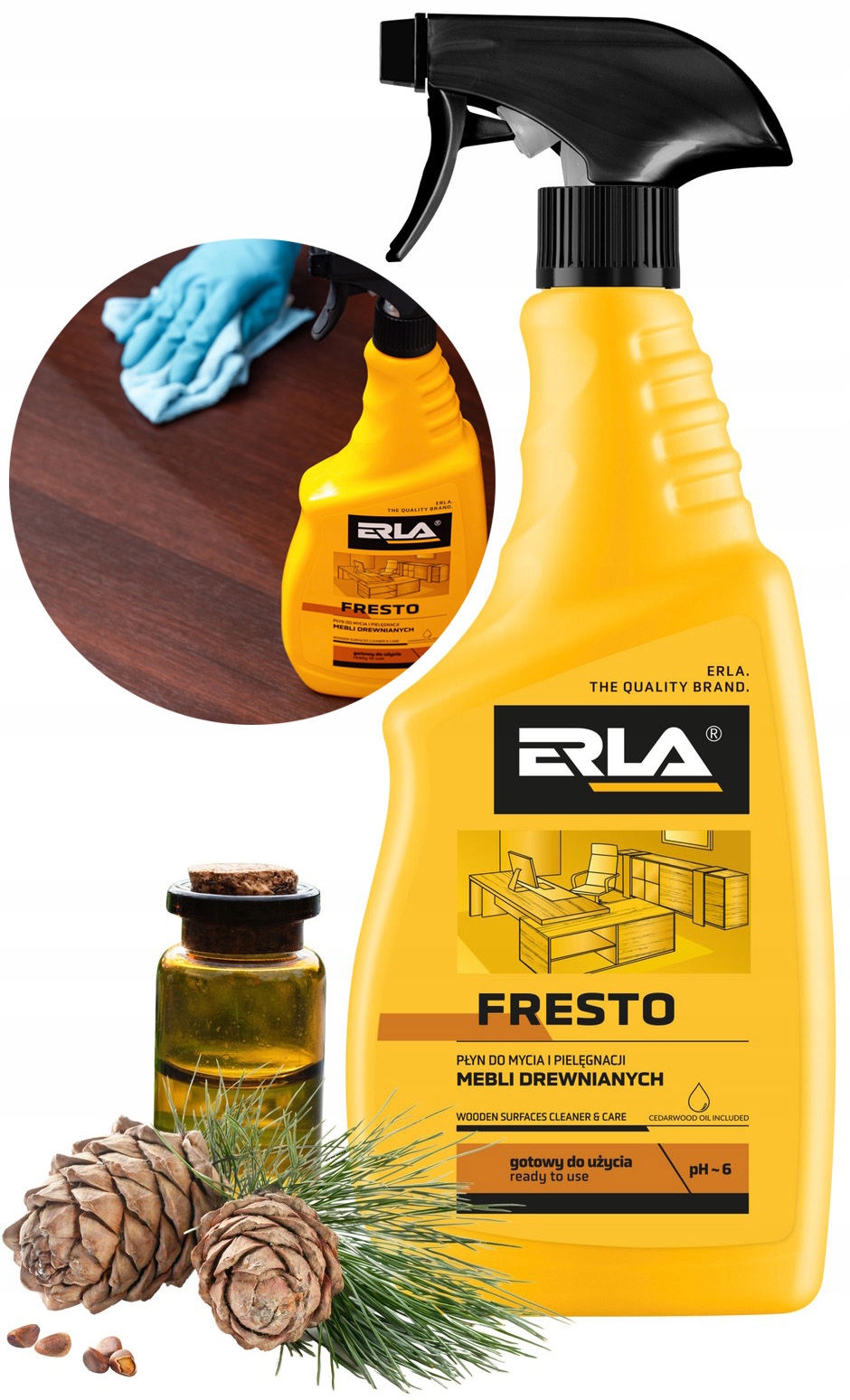 

K2 Fresto Płyn do mycia i pielęgnacji mebli 750ml