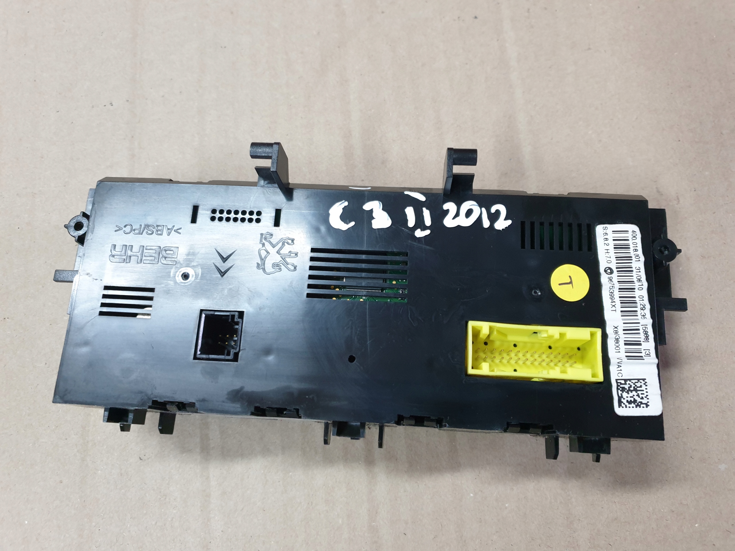 PANEL KLIMY CITROEN C3 II 2010- 96753994XT
