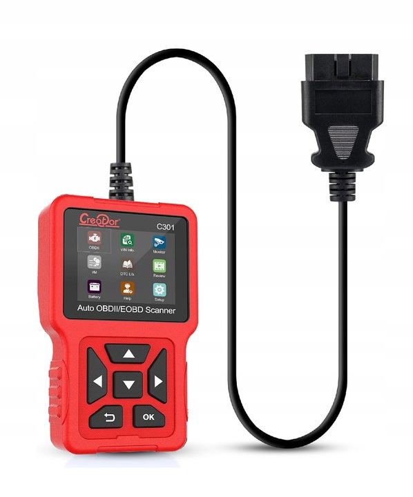 TESTER SKANER INTERFEJS DIAGNOSTYCZNY CREATOR C301 Marka AutoXscan
