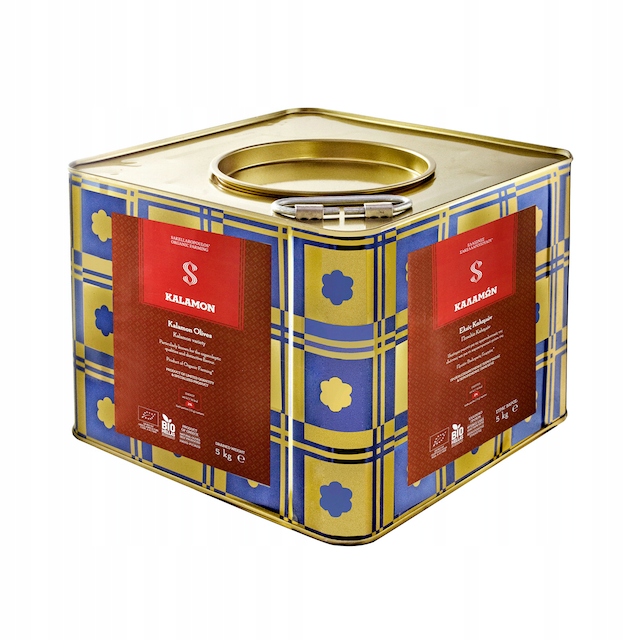 Levně Olivy Kalamata nepasterizované (Sakellaropoulos), polyfenolické, 5 kg, Bio