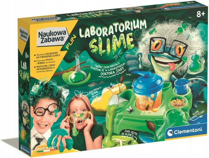 

Clementoni Laboratorium Slime 50726 Naukowa Zabawa