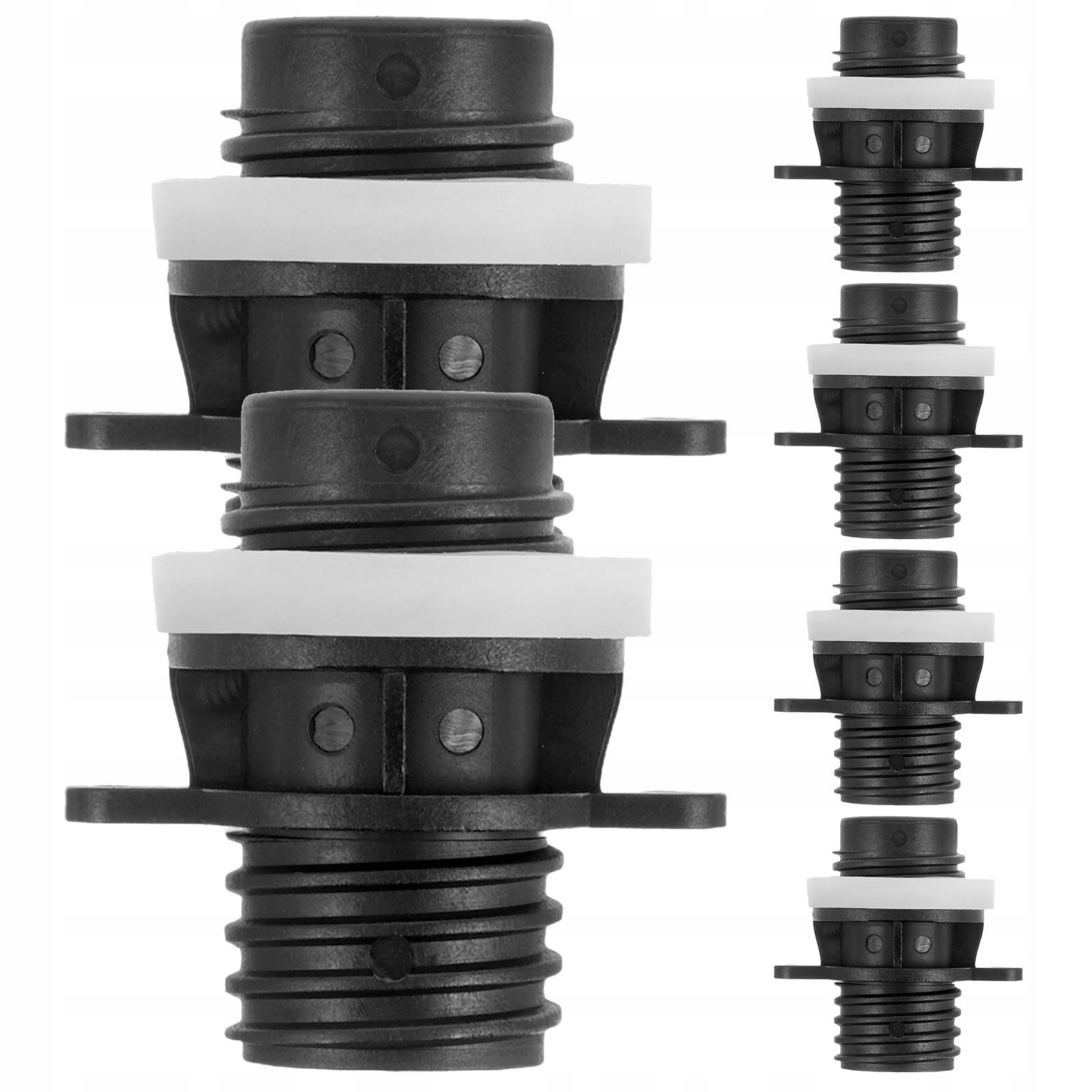 6 Sztuk Trwały Adapter Zaworu Powietrza Pvc Do Pompek Kajakowych, Sup i Paddle Board