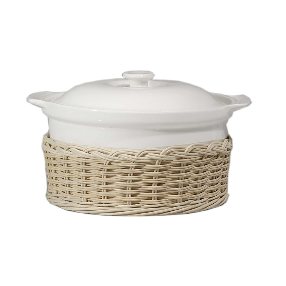 Wiklinowy kosz na wazę Midollino - 23 cm