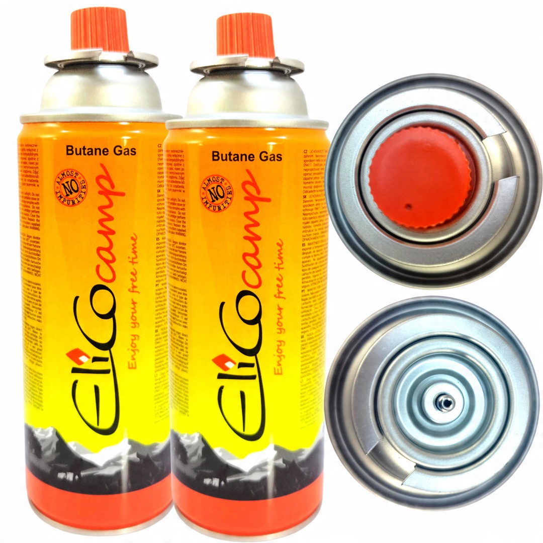 

2 x Gaz Kartusz Nabój Gazowy Elico 393ml 220g