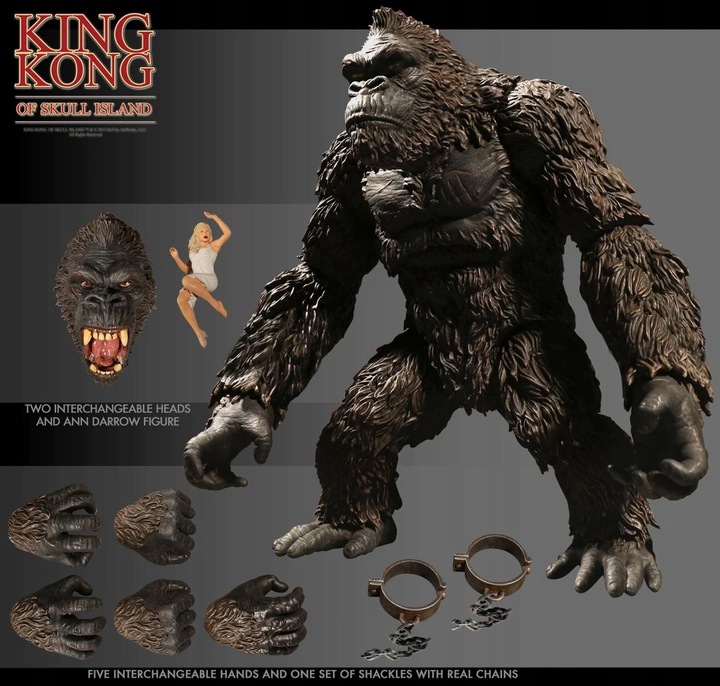 Godzilla vs King Kong figurka 2021 7' wysyłka z PL Marka Playmates Toys