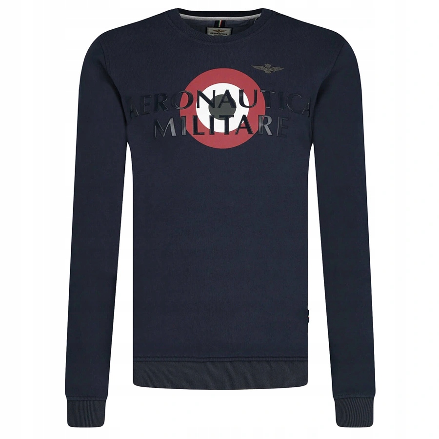 Mikina Aeronautica Militare FE1540F417 Tmavě modrá