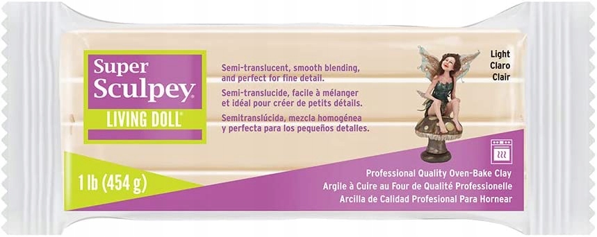 

Sculpey Clay Glina Do Rzeźbienia Doll 454g